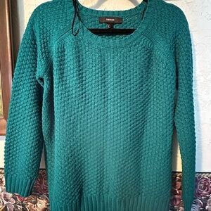 Forever 21 Teal Knit Women's Sweater